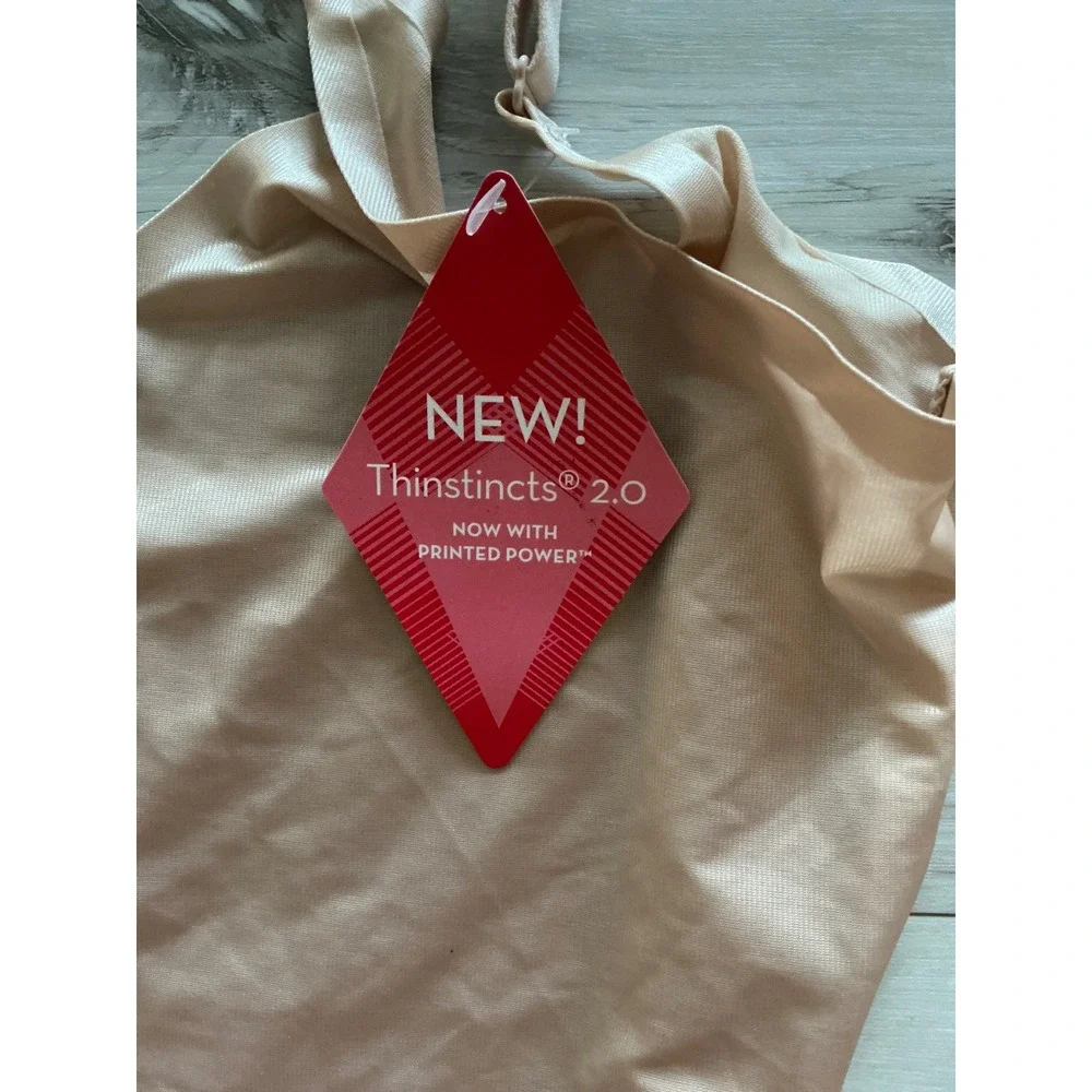 SPANX Thinstincts 2.0 Women's Full Body Shaper Bodysuit Nude 3X TG New With Tags - Picture 5 of 6